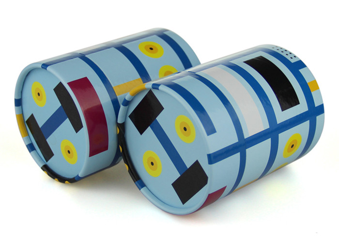 A4 Paper Lightweight Paper Cans Packaging Cylinder CMYK Printing