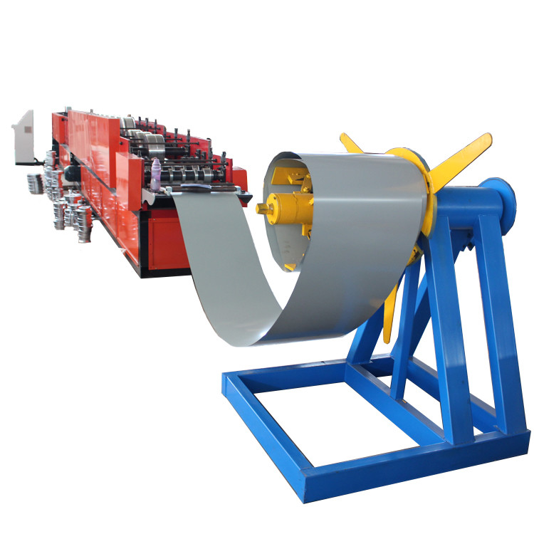 100 MM Color Steel Round Downspout Roll Forming Machine Metal Automatic