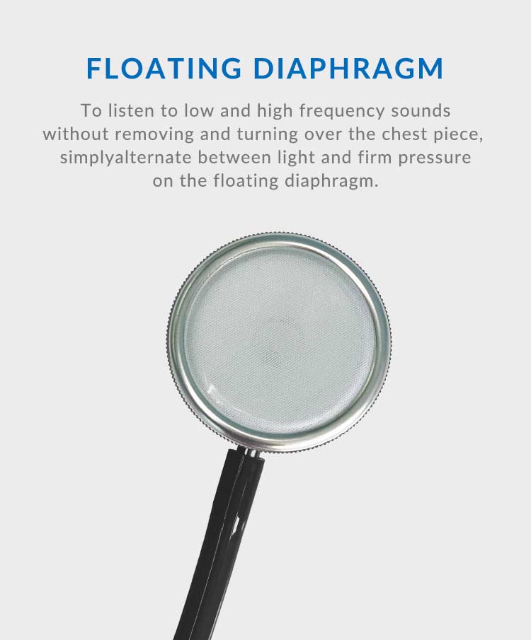 Surgical Diagnostics Stethoscope Kits With Nylon Bag For Medical Student