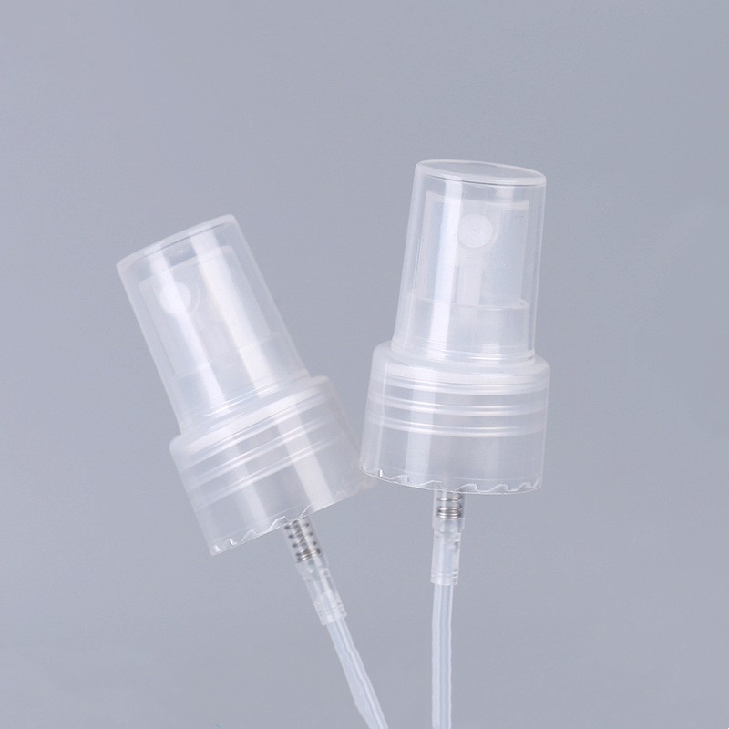 24/410 24mm Plastic Mist Sprayer Transparent Face Perfume Spray Pump