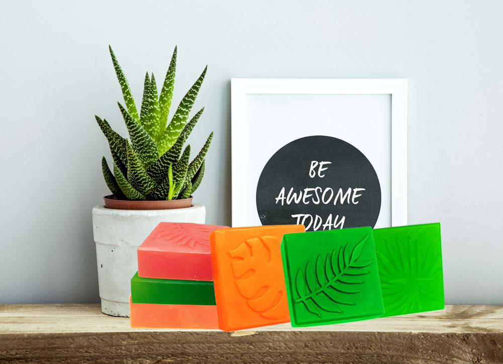 Custom Pattern Reusable Soap Molds Handmade Silicone Square Baking Mold