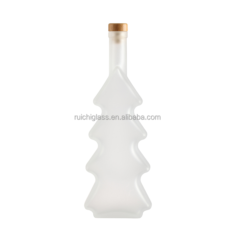 Custom Frosted Vodka Glass Bottles Perfect for Your Customer Requirements