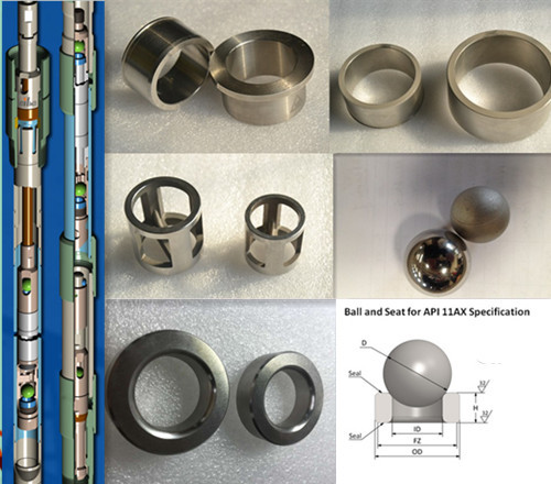 High Precision Cobalt Chrome Alloy Exhaust Valve Seat Ring 51 - 55 HRC Hardness