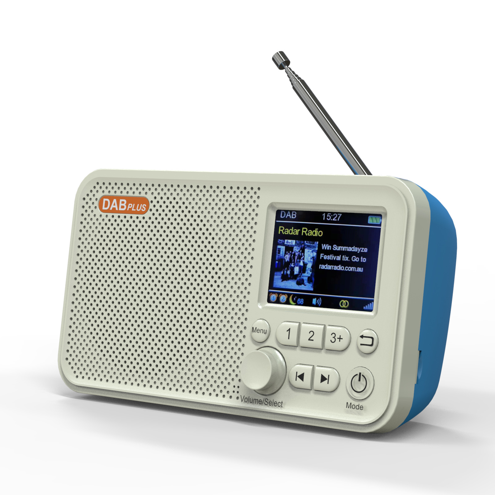 Telescopic Antenna DAB Wireless Radio Rechargeable Wireless Portable