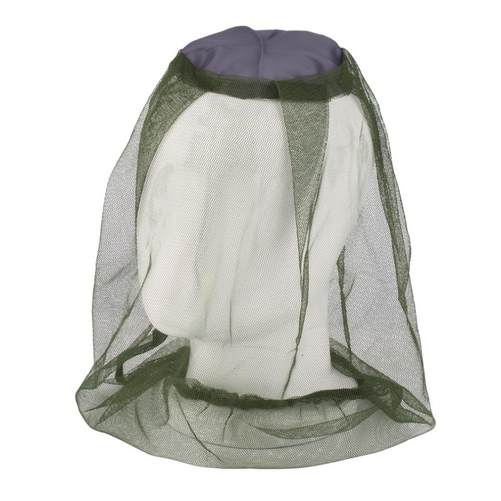 Outdoor Fishing Cap Anti Mosquito Net For Face Mosquito Insect Repellent Hat Bug Mesh Head Net Face Protector Travel Cam