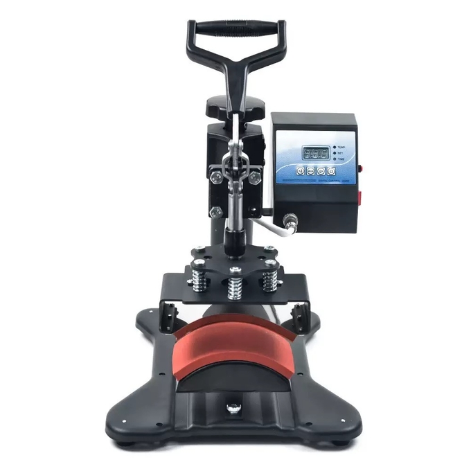 Black Hat Cap Heat Press Machine For Sublimation Cap Printing 150W
