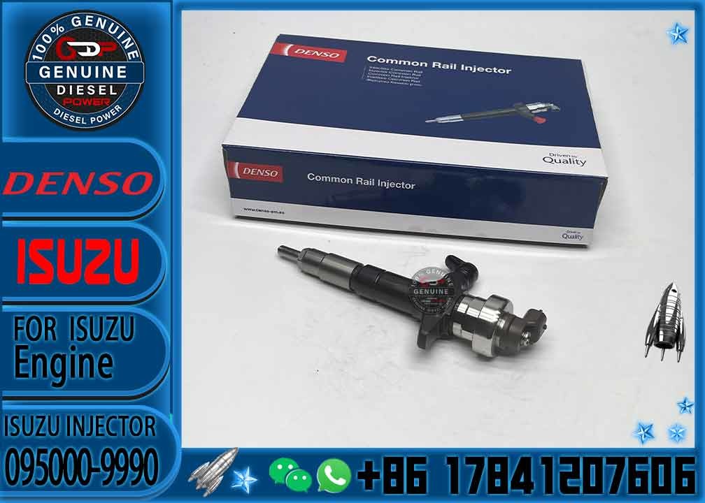 Factory Direct Deal Common Rail Injector 095000-9940 095000-9960 095000-9990 8-97435029-0 8974350290 for Isuzu 4JJ1 Engi