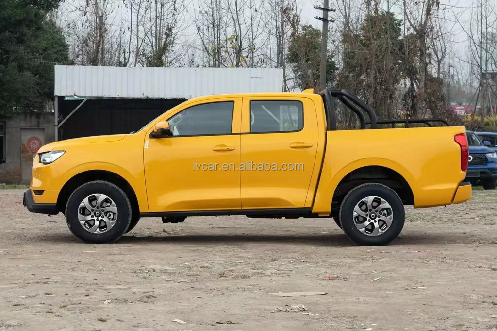4x4 Hydraulic AWD Pickup with LED Camera Electric Leather Turbo Dark Diesel Fuel ACC