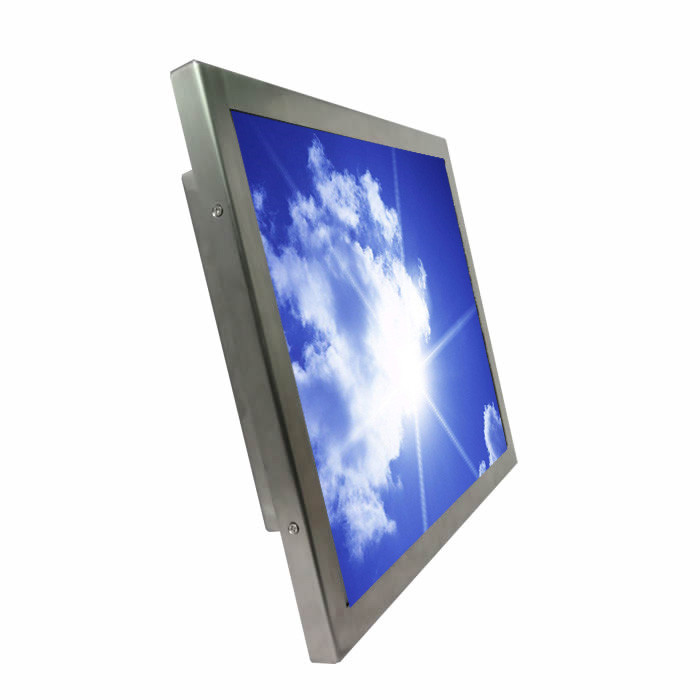 15 inch1500nits outdoor all weatherproof stainless steel full IP66/IP67 HDMI touchscreen LCD monitor displays