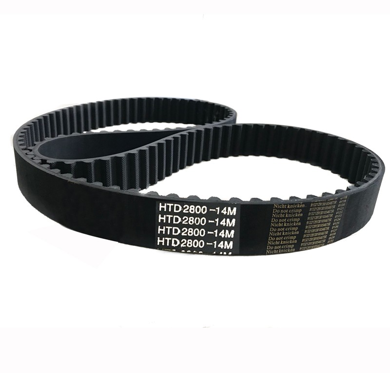 Polyester Cord Reinforced Wrapped Hard Cording Groove Rubber V Belt for Cutting Needs
