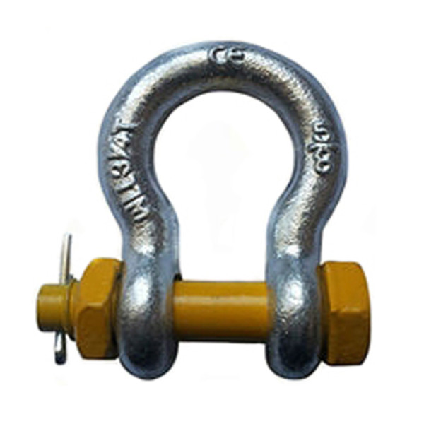 Galvanized Safety Screw Pin Anchor Shackle G2130 Bolt Type