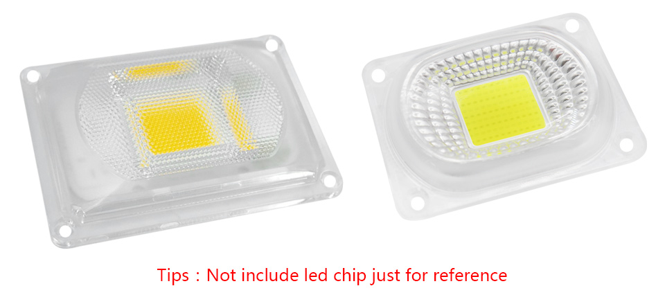 DIY COB Dimming Cob LED Chip Lens Reflector For 20W 30W 50W Spotlight