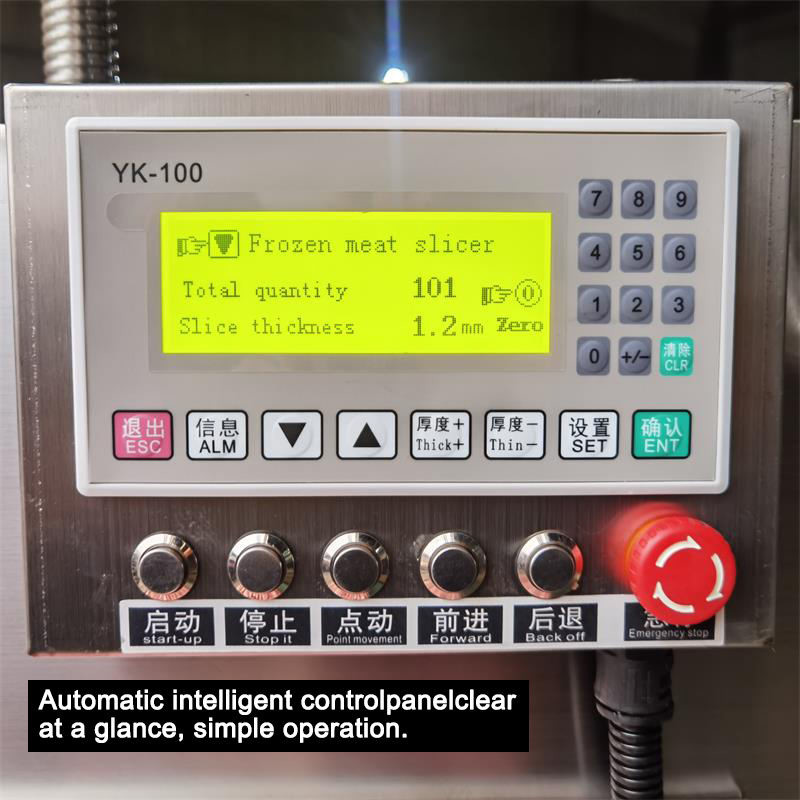 Fully Automatic Stainless Steel Beef And Mutton Cutting And Rolling Machine With New Motor Core Component