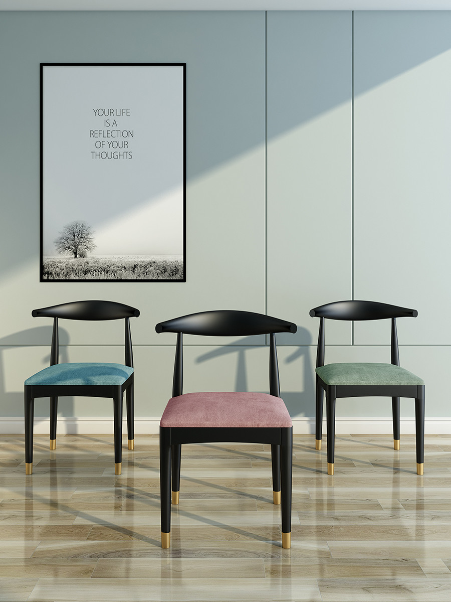 Home / Restaurant Fashionable Dining Room Chairs With Metal Structure