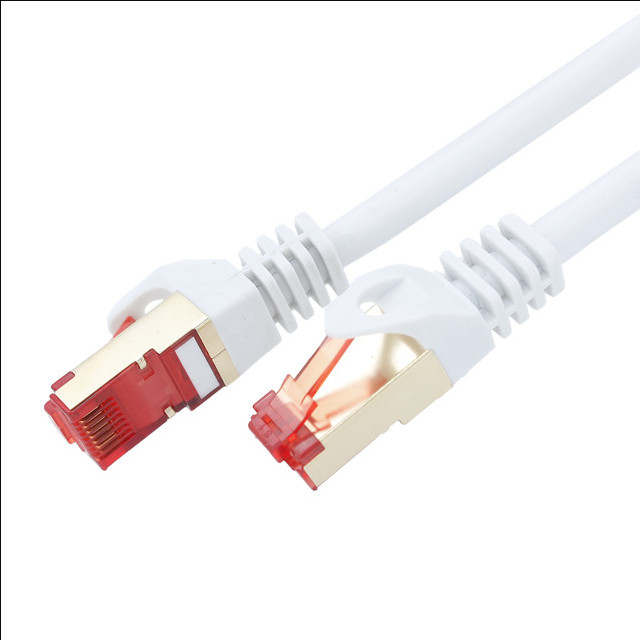 Custom CE ROHS FTP SFTP Rj45 Plug Cat7 Patch Cord , Cat 7 Ethernet Cable 1000ft