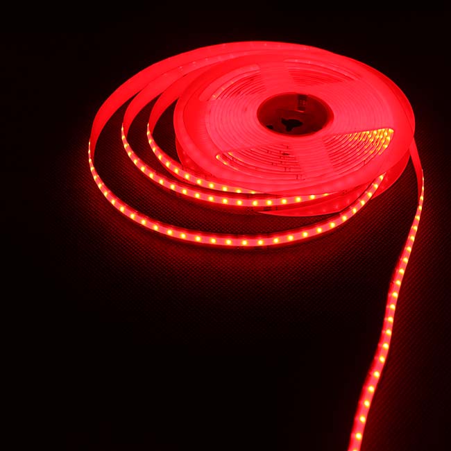 IR Remote Flexible LED COB Strip Light 8mm 10mm 12v 24v 560 LEDs/M COB RGBW LED Strip