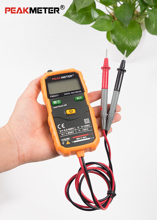 Smart Automotive Digital Multimeter , Automatic Portable Digital Multi Tester