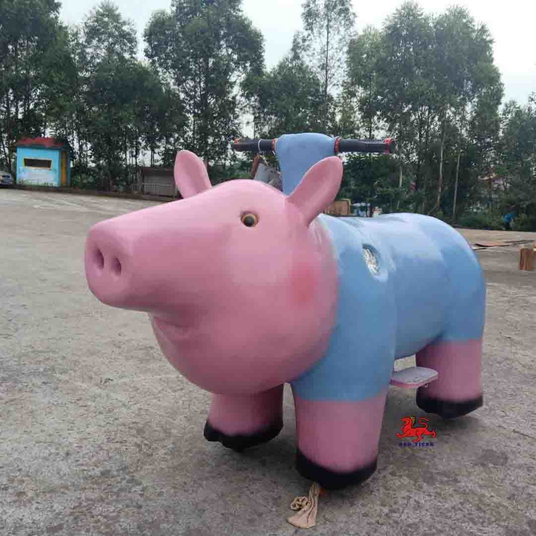 Waterproof Animatronic Dinosaur Ride 380V For Shopping Malls