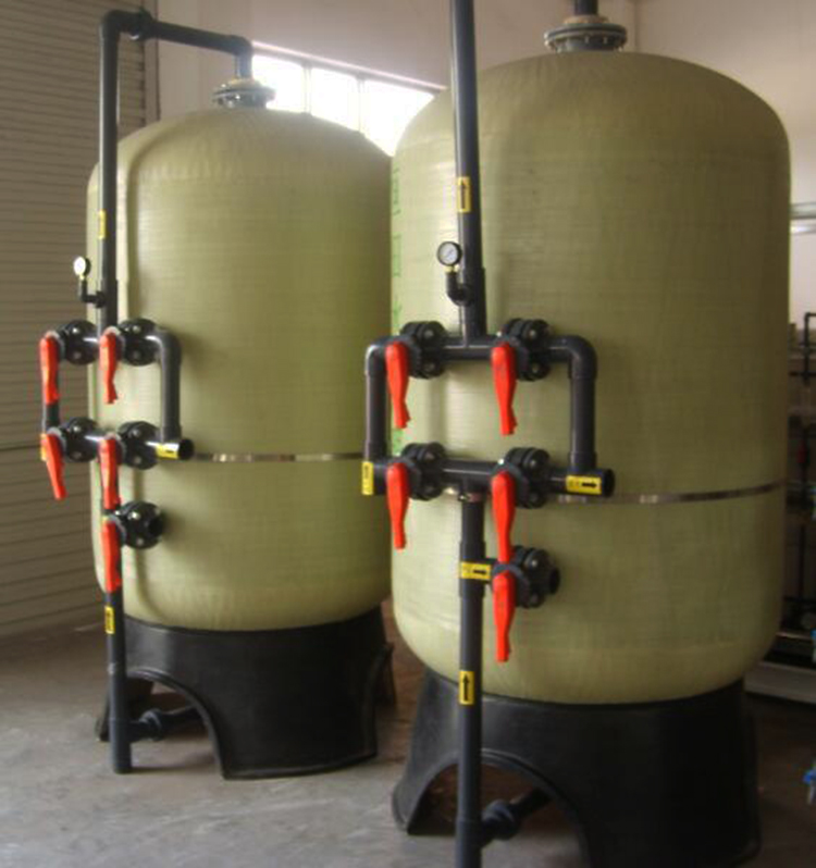 1500W Water Softener Filter System Cartridges Fiberglass Material 1500ppm TDS