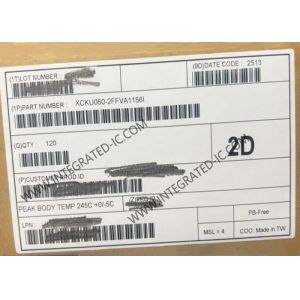 Buy cheap Integrated IC XCKU060-2FFVA1156I Embedded FPGA Chip 1156FCBGA Surface Mount product