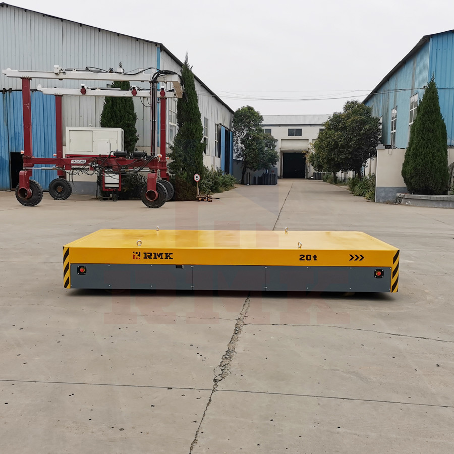 Industrial Motorized Material Handling 20 Tons Battery Transfer Trolley CE Certification