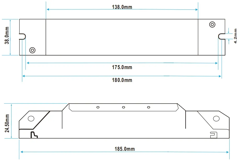 Factory Price 10W 100-277VAC UL924 CSA Li-ion Auto Test 5 Year Warranty Down Light Ceiling Light Panel Light Panic Light Ballast Powerpack for Emergency Case