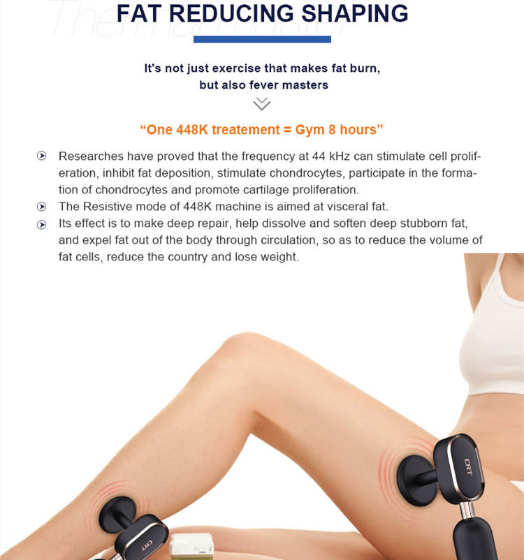 350W Skin Tightening Radio Frequency Equipments 448K