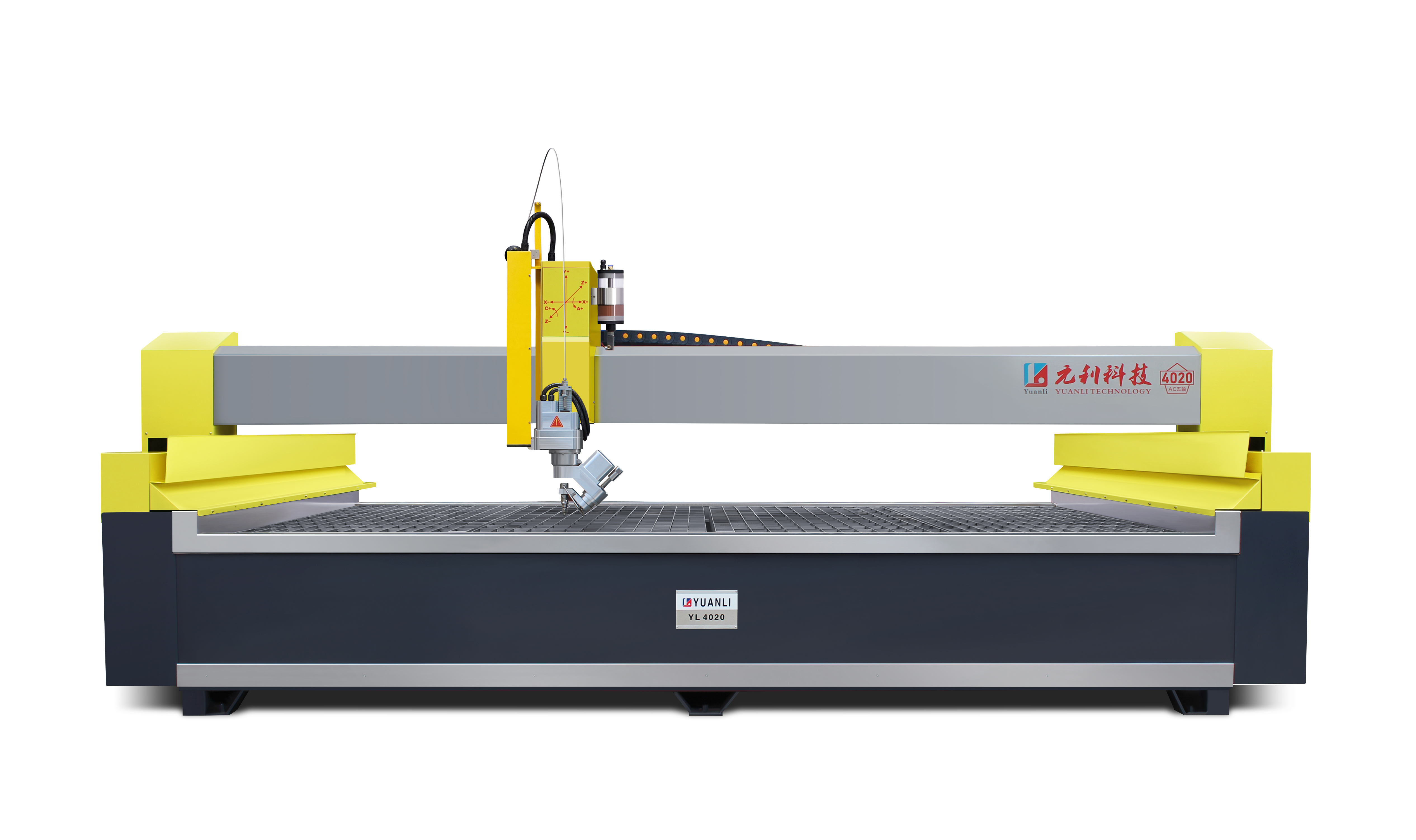 Multifunctional CNC Cutting Machine Sheet Metal Water Jet Cutting 380V 3PH 50HZ