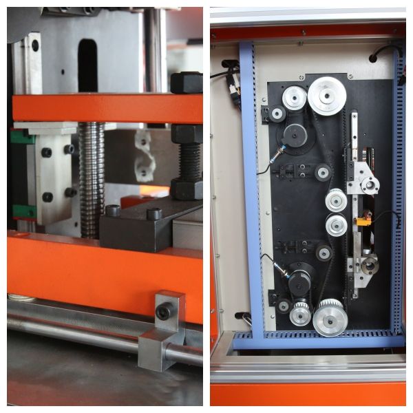 220V / 380V HEPA Filter Making Machine Electric Blade Pleating Machine Stainless Steel