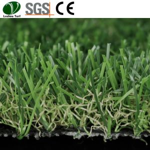 Garden Synthetic Playground Turf / 30mm Pile Artificial Turf Playground