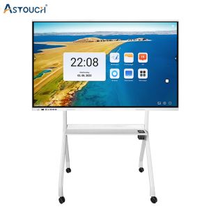 China Smart 75 Inch Interactive Whiteboard Infrared Flat Touch Panel on sale