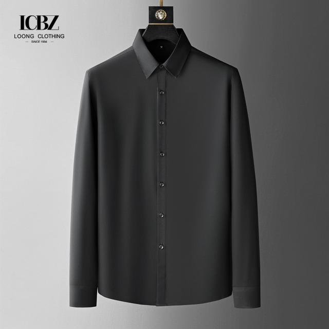 Plain Dyed Regular Fit 100% Cotton Long Sleeve Oversize Customized Shirt for Men
