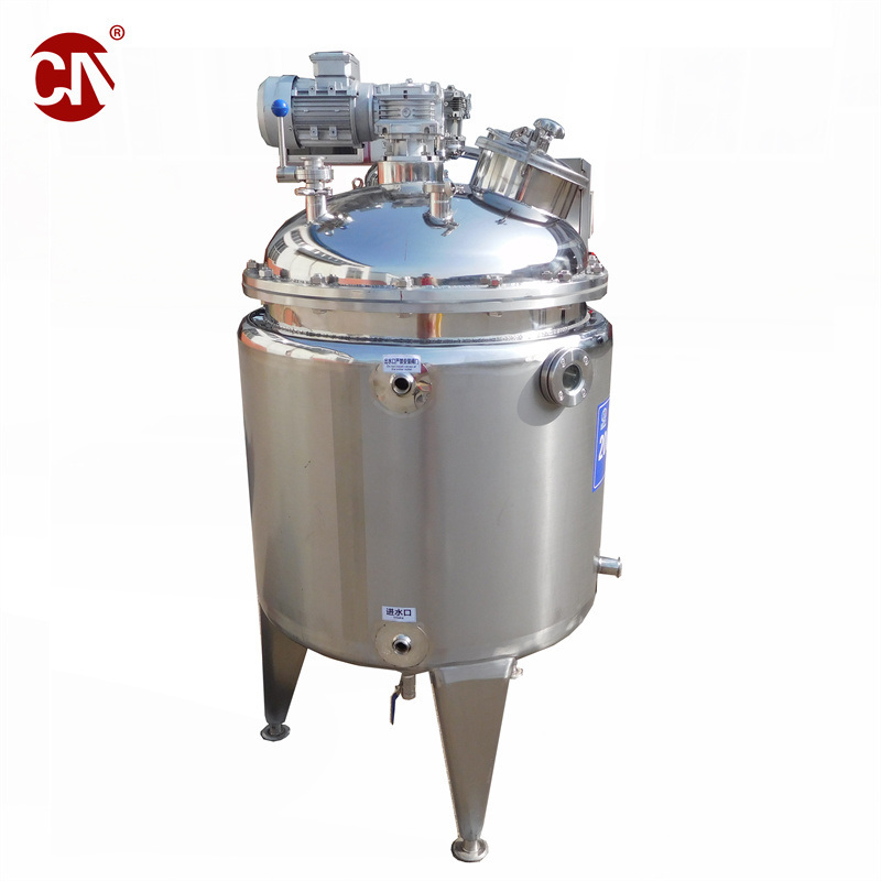 Liquid Filling Machine with Heater and Mixer 1000L Liquid Beverage Juice Liquid Mixing Tank
