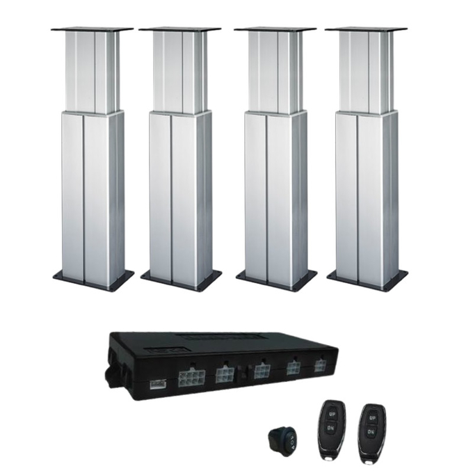 Lifting Column 4500N Hall Effect Actuator Synchronize Control System For Workstations