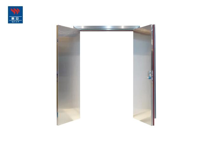 Stainless Steel Double Gates Fire Rated Steel Door Fire Resistant Door