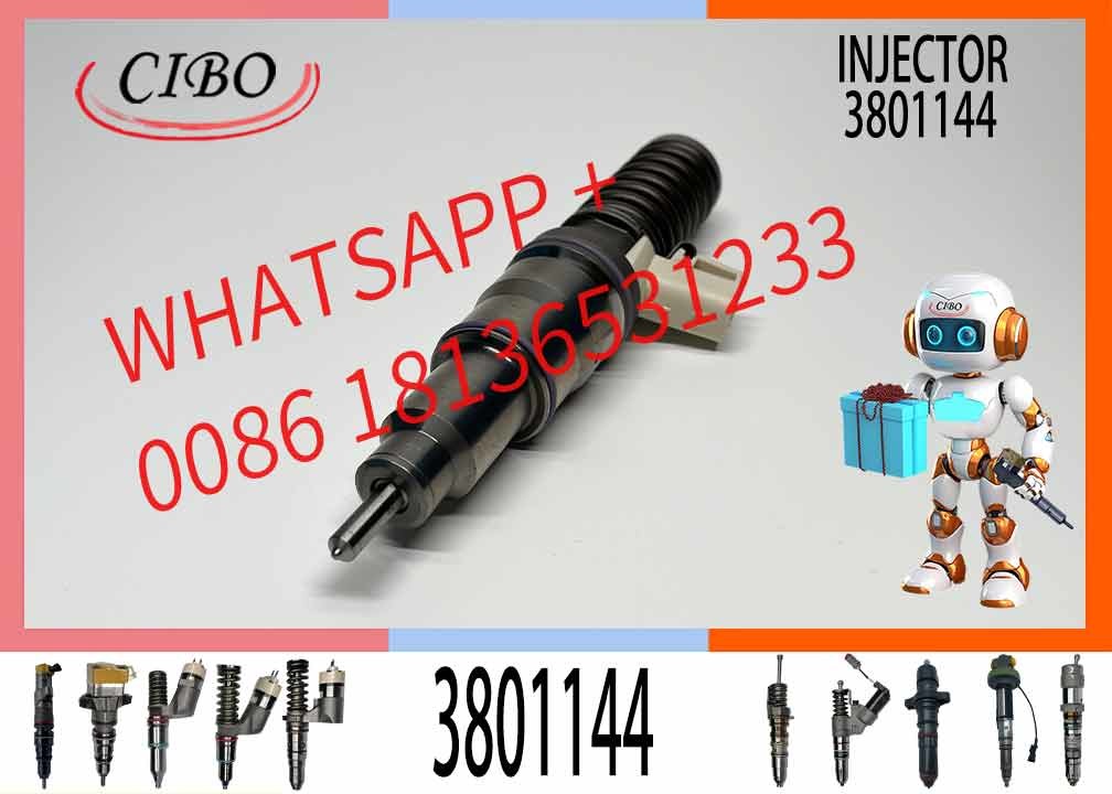 3801144 for Excavator Truck Engine Diesel Common Rail Fuel Injector Machinery Engines Parts Factory Wholesale