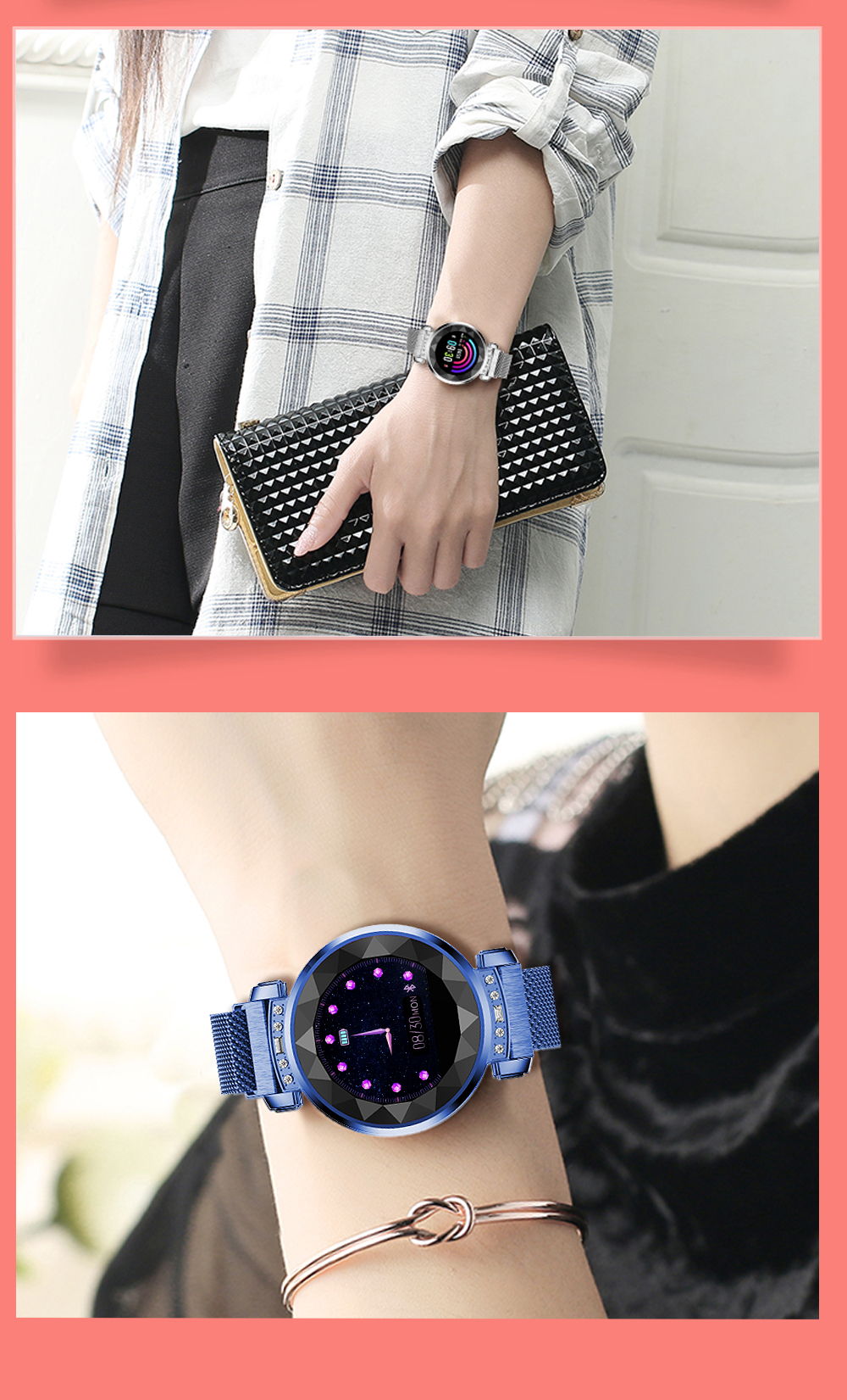 Color Screen IP67 IPS Display Sport Fitness Watch