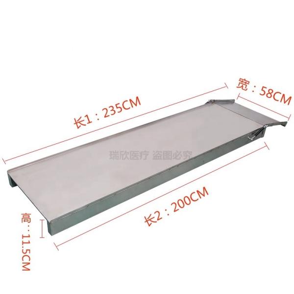 Emergency Rescue Durable Stainless Steel Ambulance Stretcher Base with CE