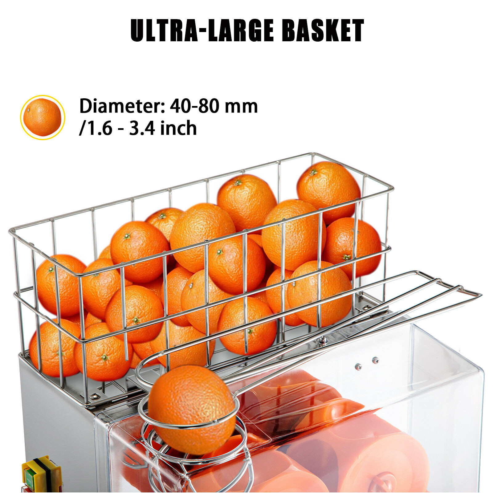 Auto Feed Juicer Machine Efficient Stable Continuous Run Restaurant Use