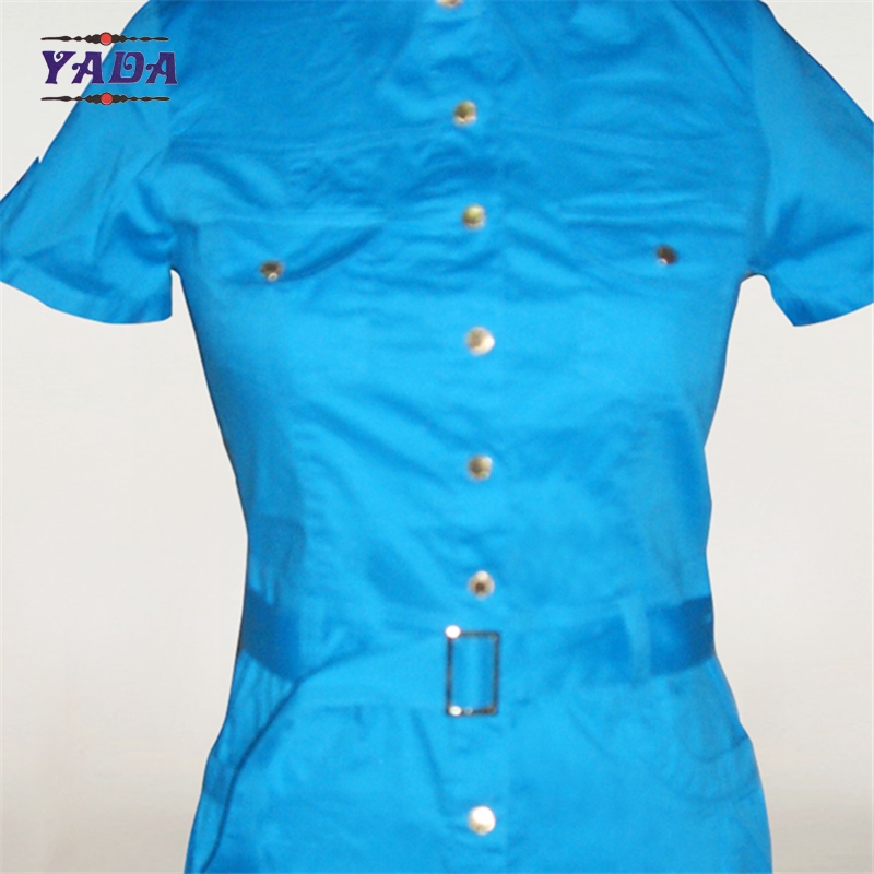 New design pictures office straight blue dress fashion women clothing bulk wholesale dresses for ladies