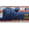 Buy cheap 10m long white Sport event Inflatable Football Helmet Entrance Tunnel with logo from wholesalers