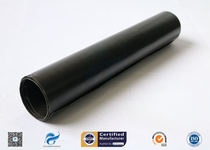 Heat Resistance Non-Stick E-Glass Plain Woven PTFE Coated Fiberglass Fabric