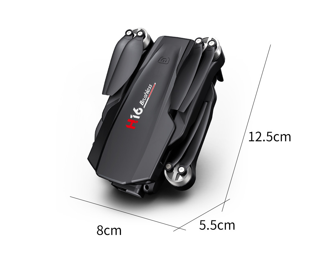 H16 Mini RC Drone HD Camera Wifi Fpv Brushless Foldable Quadcopter Professional Drones Toys for Children 14Y+
