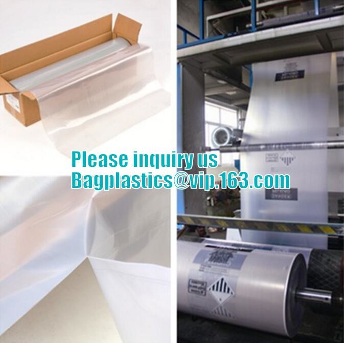 PE packing bag for Asbestos fibers, large size thicker LDPE asbestos remove bags, Large Asbestos Waste Removal Bags, pac