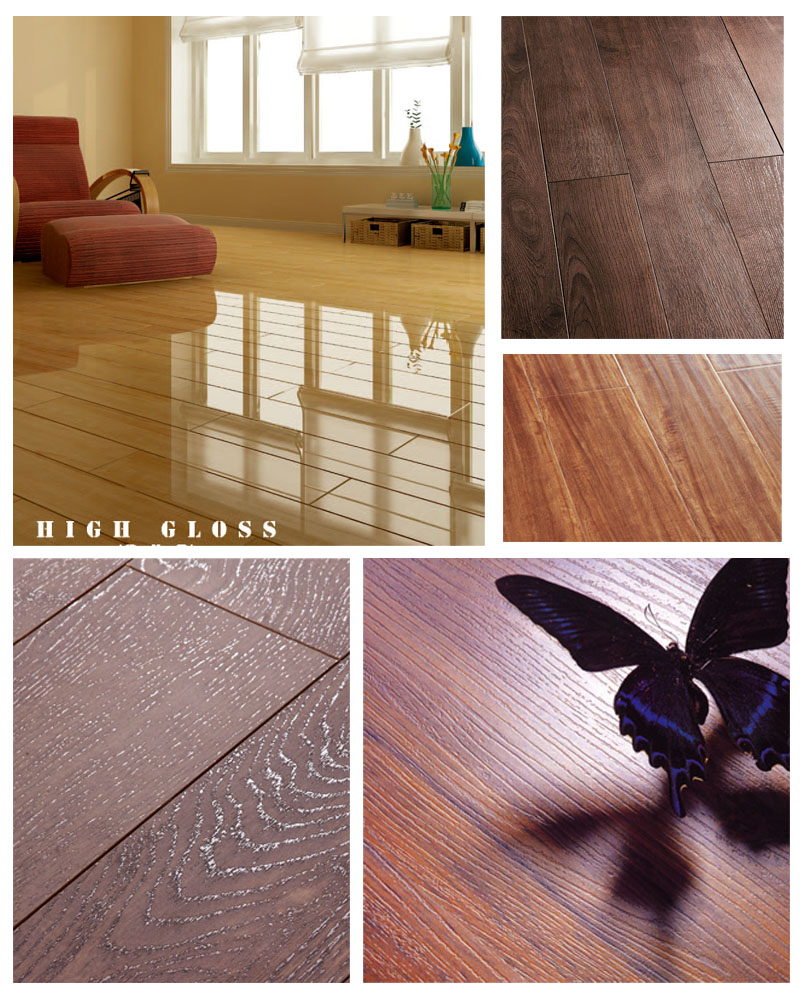 AC4 12mm Laminate Floor 8mm Piso Flotante Waterproof Wooden Pisos Laminados Sound-proof