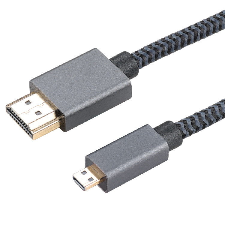 Micro D Type HDMI Cable 2.0 High Definition for Tablet Notebook Camera