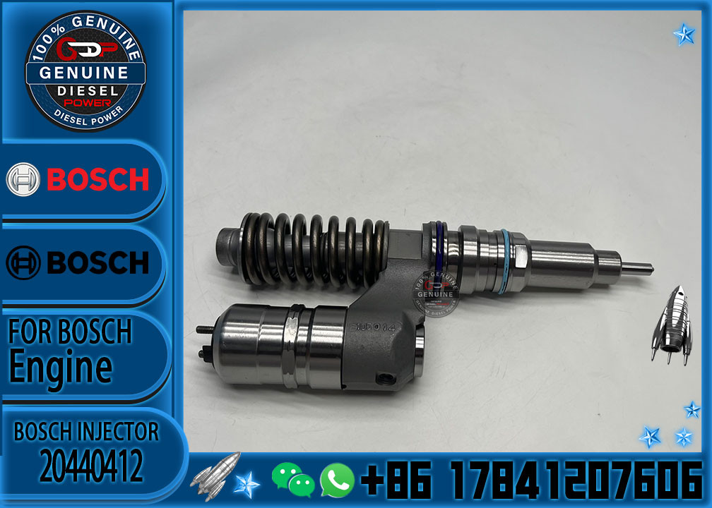 Fuel Injector 20440409 20440412 0414702016 0414702023 0414702005 Compatible With Common Rail Fuel Injector