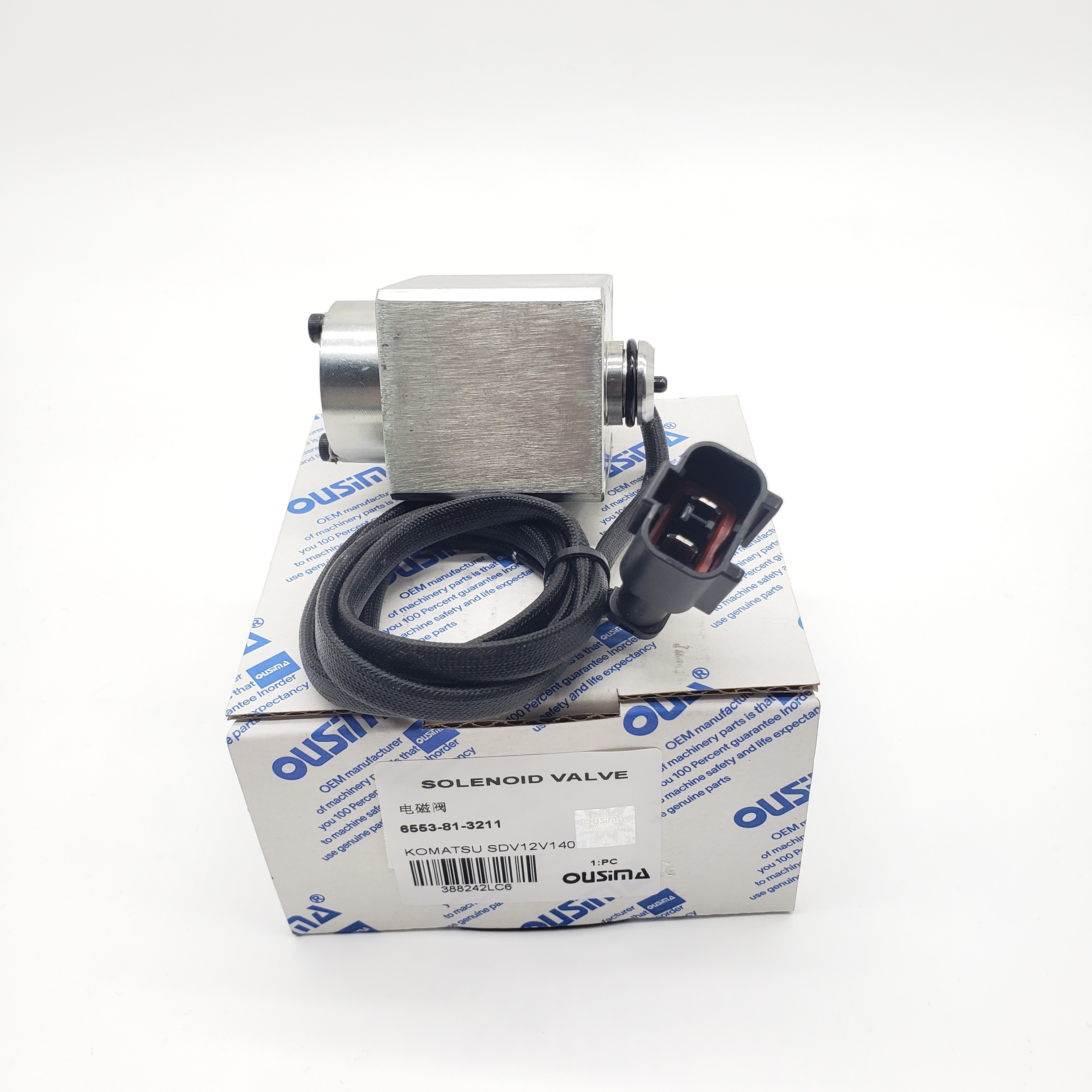 Solenoid Valve 6553-81-3211 for KOMATSU SDV12V140