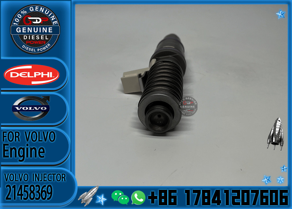 Diesel Fuel Injector 21458369 22499124 22717954 for VOLVO D13/D16 Engine