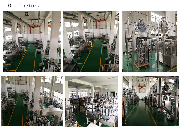304SS Food Jerky Beef Zipper Premade Bag Doypack Packing Machine